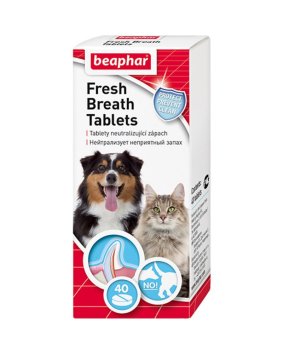 Beaphar - таблетки для животных против запаха из пасти (Fresh Breath Tablets)