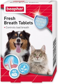 Beaphar - таблетки для животных против запаха из пасти (Fresh Breath Tablets)