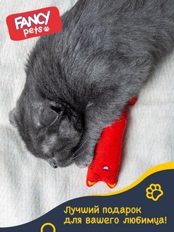 Fancy Pets - Игрушка для кошек «Котик» с мятой