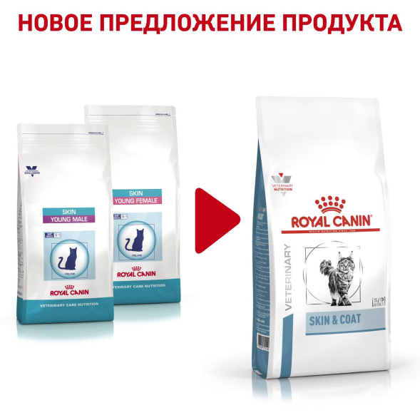 Royal Canin Skin &amp;amp; Coat - Сухой корм для кошек при дерматозах