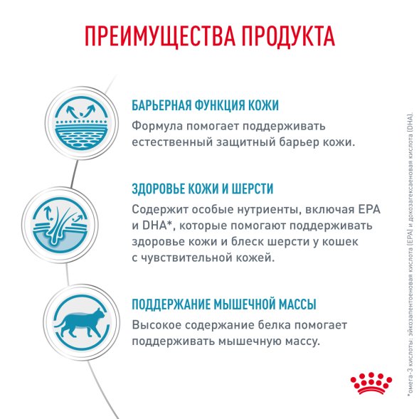 Royal Canin Skin &amp;amp; Coat - Сухой корм для кошек при дерматозах