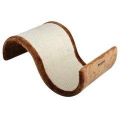 Dezzie - Когтеточка Волна для кошек 54*29см, сизаль