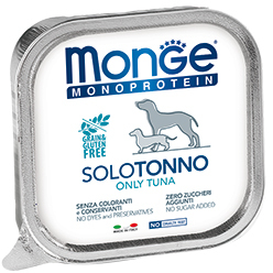 Monge Monoprotein (Монопротеин) - Консервы для собак паштет из тунца