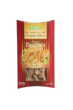TitBit Edition - Мясо сушеное для Собак филе индейки