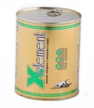 X-Element - Консервы для собак мясное ассорти с овощами в соусе