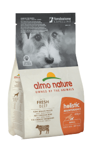 Almo Nature Small&Beef and Rice Holistic - Сухой корм-холистик для собак малых пород с говядиной и рисом