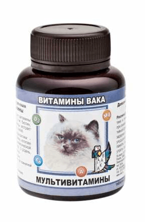 35538.580 Vaka - Myltivitamini dlya koshek, 80 tab. kypit v zoomagazine «PetXP» Вака - Мультивитамины для кошек, 80 таб.