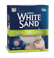 White Sand - Комкующийся наполнитель "Не оставляющий следов" с крупными гранулами