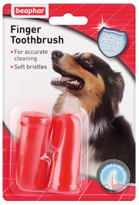 Beaphar - зубная щетка на палец для собак (Finger Toothbrush) Beaphar - зубная щетка на палец для собак (Finger Toothbrush)