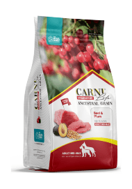 Carni Life Medium Maxi - Сухой корм для собак средних и крупных пород, с Говядиной, Черносливом и Клюквой