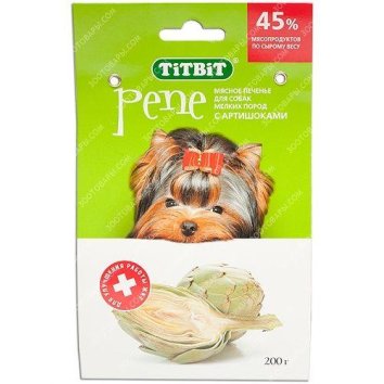 TitBit - Pene Печенье для собак с артишоками 200гр