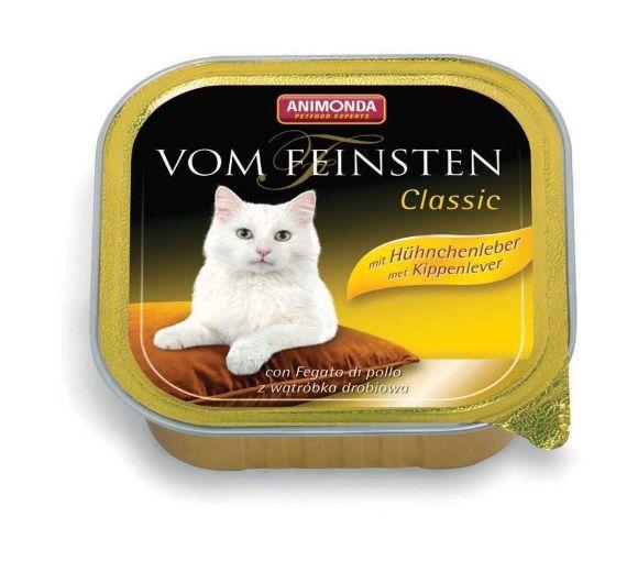 Animonda Vom Feinsten Classic - Консервы для кошек с куриной печенью 100 гр