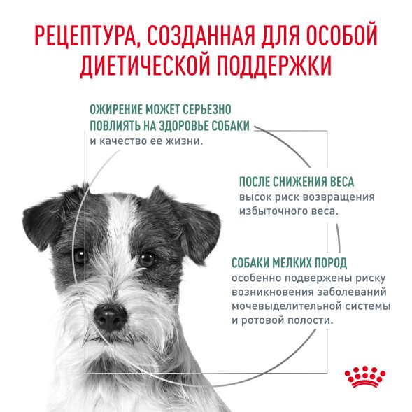 Royal Canin Satiety Small Dog SSD30 - Диета для собак малых пород с лишним весом