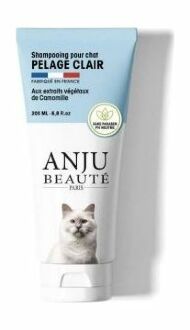  Anju Beaute - Шампунь для кошек/ для светлой шерсти,200 мл. 