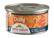 Almo Nature Daily Menu - консервы для кошек с форелью 85 гр