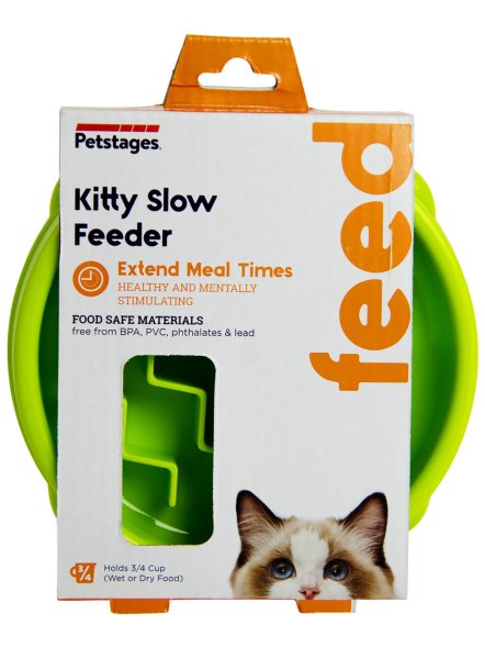 Petstages - Миска Kitty Fun для медленного поедания, для кошек