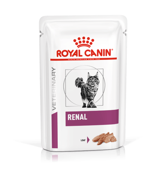 Royal Canin Renal - Для кошек при хронической почечной недостаточности, Паштет 85гр