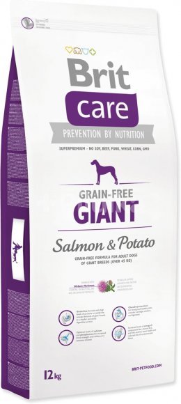 Brit Care Giant Salmon & Potato - Сухой корм для гигантских пород, с лососем и картофелем