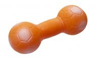 Yami-Yami - Игрушка для собак "Гантель футбольная малая", оранжевый 