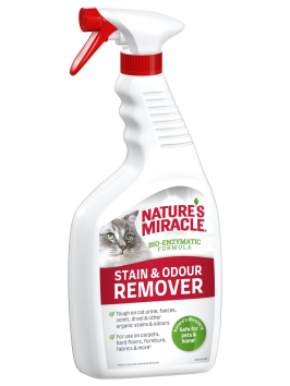 Nature&amp;#039;s Miracle - Уничтожитель пятен и запахов для кошек универсальный, 709мл