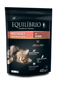 Equilibrio Preference Salmon - Сухой корм для взрослых кошек, с лососем