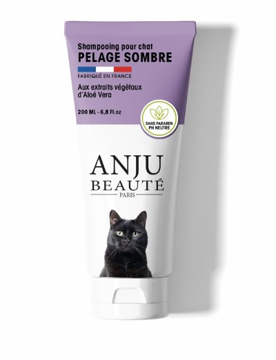  Anju Beaute - Шампунь для кошек, для темной шерсти,200 мл