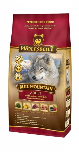 26321.580 WolfsBlut Blue Mountain - Syhoi korm dlya sobak, s oleninoi i krolikom kypit v zoomagazine «PetXP» WolfsBlut Blue Mountain - Сухой корм для собак, с олениной и кроликом