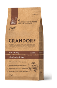 Grandorf Adult Duck & Potato - Беззерновой корм для собак с уткой