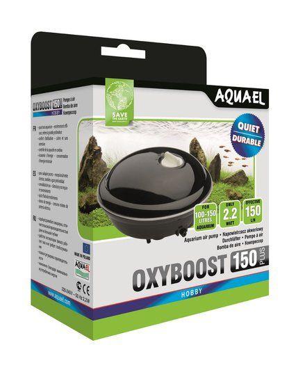 Aquael Oxyboost 150 Plus - Компрессор одноканальный для аквариумов 100-150 л, 150 л/ч