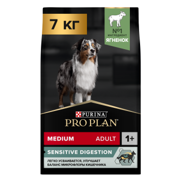 Pro Plan Optidigest - Корм для собак ягненок с рисом