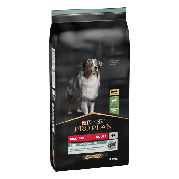 Pro Plan Optidigest - Корм для собак ягненок с рисом