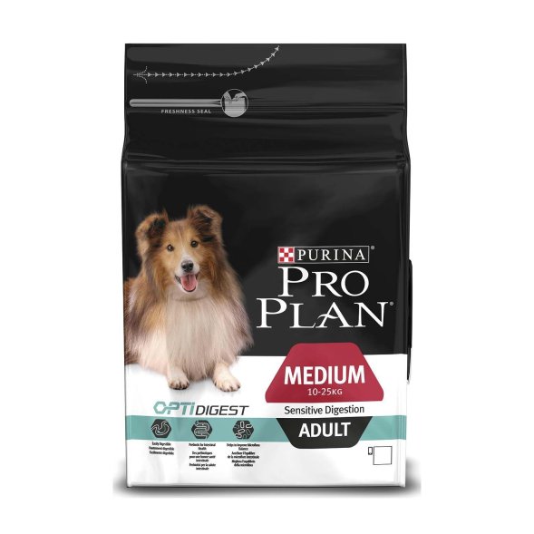 Pro Plan Optidigest - Корм для собак ягненок с рисом