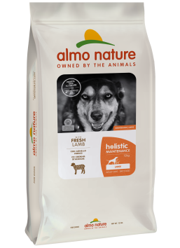 Almo Nature - Полнорационный сухой корм для взрослых собак крупных пород со свежим ягненком и коричневым рисом