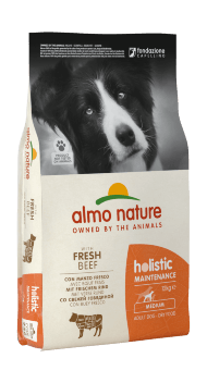 Almo Nature Medium Adult Beef and Rice Holistic - Сухой корм-холистик для собак средних пород с говядиной и рисом