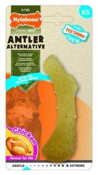 Nylabone - Рог для щенков, аромат курицы, S