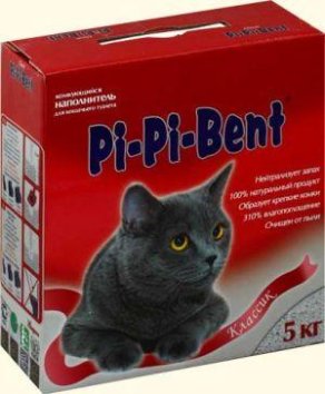 Pi-Pi Bent - Комкующийся наполнитель для туалета 5 кг. Коробка