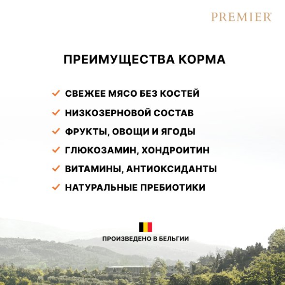 Premier - Сухой корм для собак средних пород, с Лососем и Индейкой (Medium Salmon&amp;amp;Turkey)