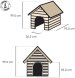 Curver PetLife - Загородный дом для питомца, Пластик