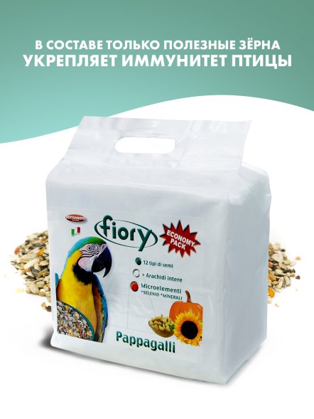 Fiory - Корм для крупных попугаев