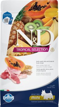 Farmina N&amp;amp;D Tropical - Сухой корм для собак мелких пород, с Ягненком