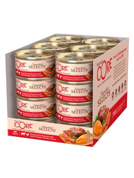 Core Signature Selects - Консервы из говядины с курицей в виде кусочков в соусе для кошек 79 г