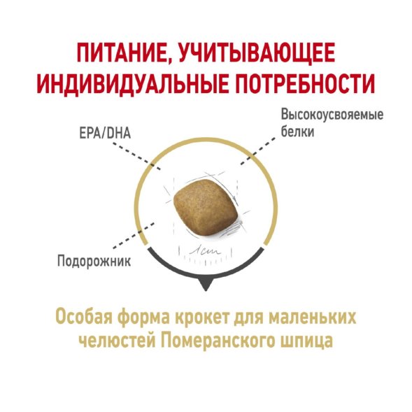 Royal Canin Pomeranian - Сухой корм для взрослых собак породы Померанский Шпиц