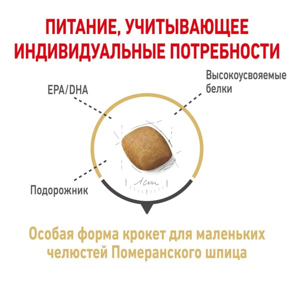 Royal Canin Pomeranian - Сухой корм для взрослых собак породы Померанский Шпиц