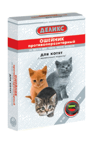 Деликс - D - Антипаразитарный ошейник для котят