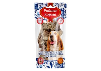Родные Корма - Светлые - Лакомство для собак, лёгкое барашек 15гр