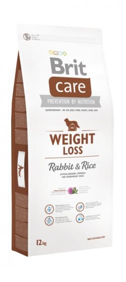 Brit Care Weight Loss - Сухой корм для собак с лишним весом, кролик с рисом