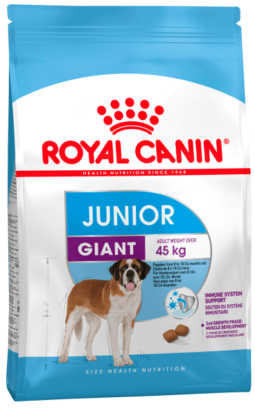 Royal Canin Giant Junior - Сухой корм для щенков гигантских пород с 8 до 18/24 месяцев