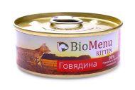 BioMenu - Паштет для котят с Говядиной 100 гр