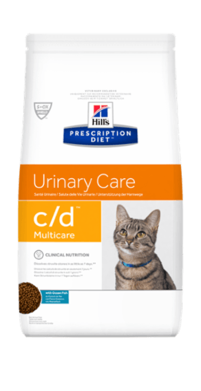 Hill's Prescription Diet c/d Multicare Urinary Care - Сухой корм для профилактики и лечения МКБ у Кошек с рыбой 1,5 кг