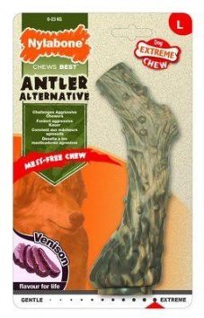 Nylabone - Рог экстра-жесткий, аромат оленина, L